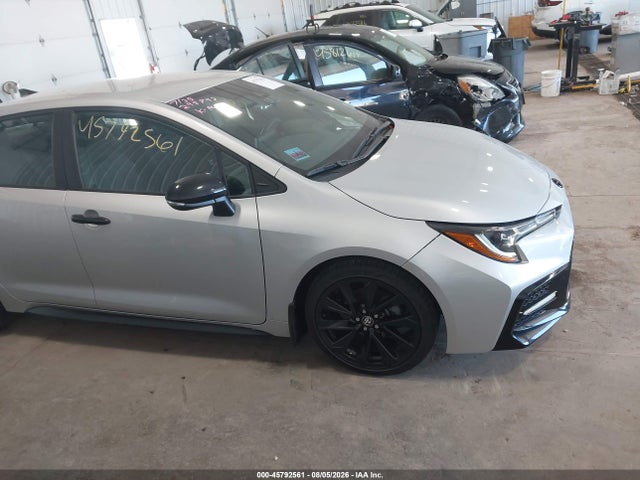 2020 Toyota Corolla Se Nightshade Edition მანქანა იყიდება აუქციონზე, vin: 5YFS4RCE6LP049318, აუქციონის ნომერი: 45792561