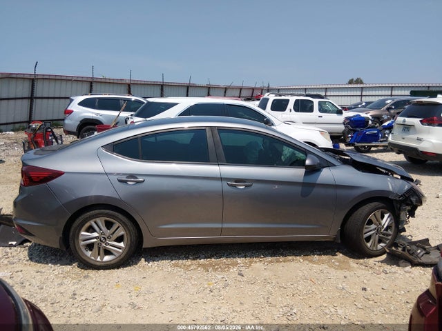 2019 Hyundai Elantra Sel მანქანა იყიდება აუქციონზე, vin: KMHD84LF1KU825019, აუქციონის ნომერი: 45792562
