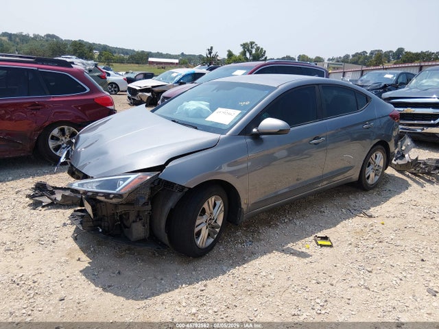 2019 Hyundai Elantra Sel მანქანა იყიდება აუქციონზე, vin: KMHD84LF1KU825019, აუქციონის ნომერი: 45792562