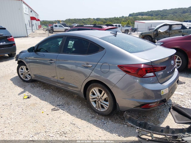 2019 Hyundai Elantra Sel მანქანა იყიდება აუქციონზე, vin: KMHD84LF1KU825019, აუქციონის ნომერი: 45792562