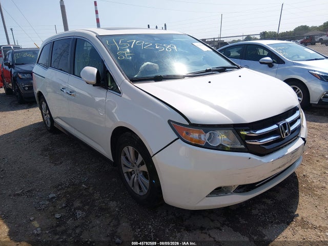 2016 Honda Odyssey Ex-l მანქანა იყიდება აუქციონზე, vin: 5FNRL5H61GB040832, აუქციონის ნომერი: 45792589
