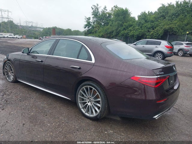 Aukcja sprzedaży 2021 Mercedes-benz S 580 4matic, vin: W1K6G7GB1MA035531, numer aukcji: 45792599