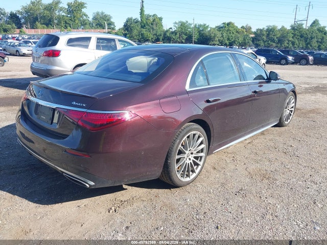 Aukcja sprzedaży 2021 Mercedes-benz S 580 4matic, vin: W1K6G7GB1MA035531, numer aukcji: 45792599