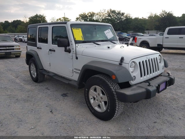 Aukcja sprzedaży 2016 Jeep Wrangler Unlimited Sport, vin: 1C4BJWDG0GL196983, numer aukcji: 45792616