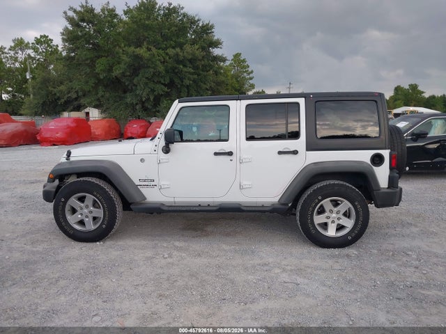Aukcja sprzedaży 2016 Jeep Wrangler Unlimited Sport, vin: 1C4BJWDG0GL196983, numer aukcji: 45792616