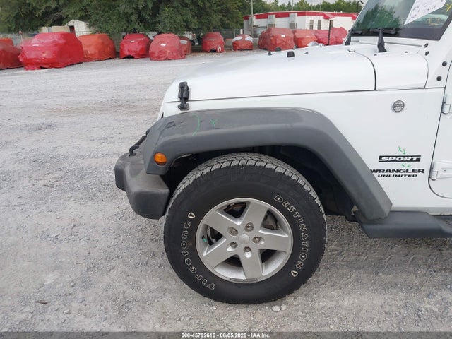 Aukcja sprzedaży 2016 Jeep Wrangler Unlimited Sport, vin: 1C4BJWDG0GL196983, numer aukcji: 45792616