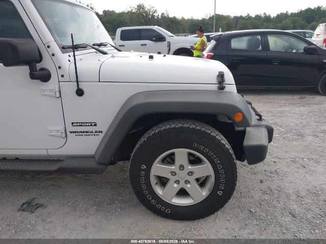 Aukcja sprzedaży 2016 Jeep Wrangler Unlimited Sport, vin: 1C4BJWDG0GL196983, numer aukcji: 45792616
