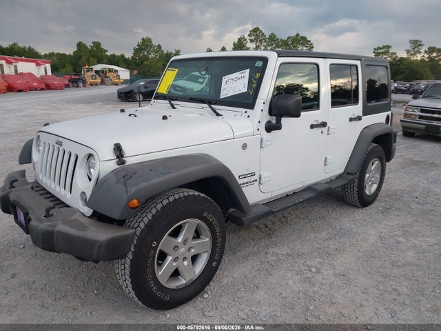 Aukcja sprzedaży 2016 Jeep Wrangler Unlimited Sport, vin: 1C4BJWDG0GL196983, numer aukcji: 45792616
