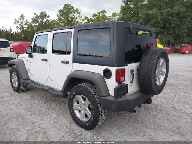 Aukcja sprzedaży 2016 Jeep Wrangler Unlimited Sport, vin: 1C4BJWDG0GL196983, numer aukcji: 45792616