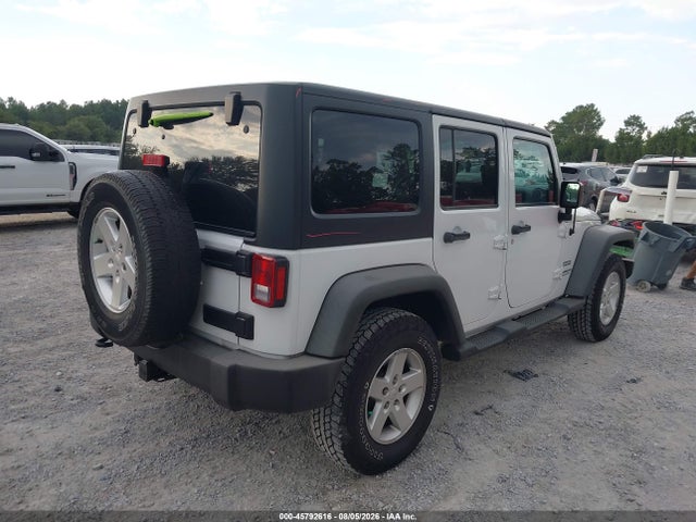 Aukcja sprzedaży 2016 Jeep Wrangler Unlimited Sport, vin: 1C4BJWDG0GL196983, numer aukcji: 45792616
