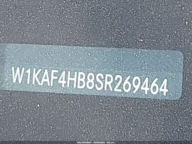 Продаж на аукціоні авто 2025 Mercedes-benz C 300, vin: W1KAF4HB8SR269464, номер лоту: 45792620