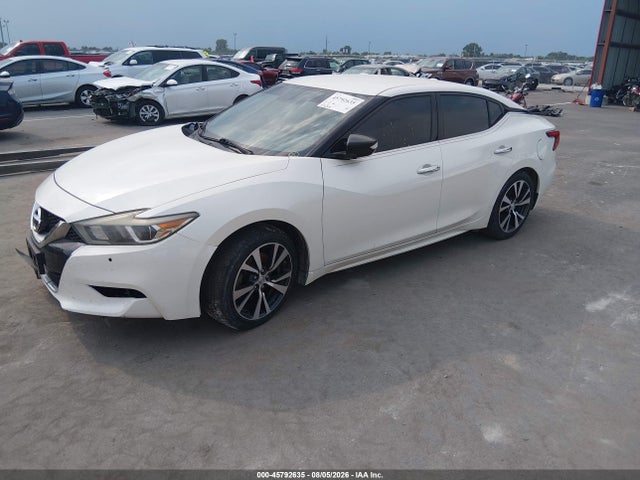 2016 Nissan Maxima 3.5 Sv მანქანა იყიდება აუქციონზე, vin: 1N4AA6AP1GC431817, აუქციონის ნომერი: 45792635