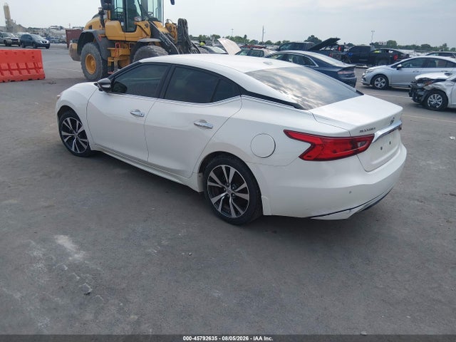 2016 Nissan Maxima 3.5 Sv მანქანა იყიდება აუქციონზე, vin: 1N4AA6AP1GC431817, აუქციონის ნომერი: 45792635