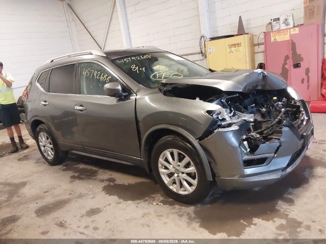 2019 Nissan Rogue Sv მანქანა იყიდება აუქციონზე, vin: KNMAT2MV6KP560371, აუქციონის ნომერი: 45792688