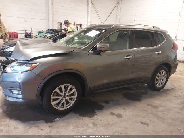 2019 Nissan Rogue Sv მანქანა იყიდება აუქციონზე, vin: KNMAT2MV6KP560371, აუქციონის ნომერი: 45792688