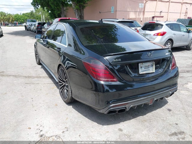 Продаж на аукціоні авто 2015 Mercedes-benz S 63 Amg 4matic, vin: WDDUG7JB7FA072196, номер лоту: 45792709