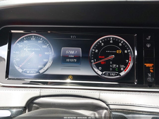 Продаж на аукціоні авто 2015 Mercedes-benz S 63 Amg 4matic, vin: WDDUG7JB7FA072196, номер лоту: 45792709