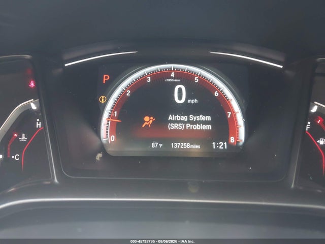 45792795 :رقم المزاد ، SHHFK7H9XHU418576 vin ، 2017 Honda Civic Sport Touring مزاد بيع