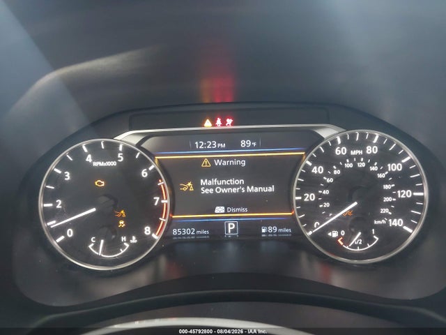 1N4BL4DV7NN386784 Nissan Altima Sv Fwd