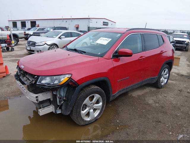 Продаж на аукціоні авто 2020 Jeep Compass Latitude Fwd, vin: 3C4NJCBB2LT225157, номер лоту: 45792862