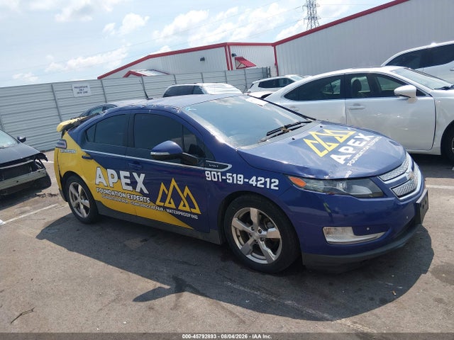 2013 Chevrolet Volt მანქანა იყიდება აუქციონზე, vin: 1G1RD6E40DU145153, აუქციონის ნომერი: 45792893