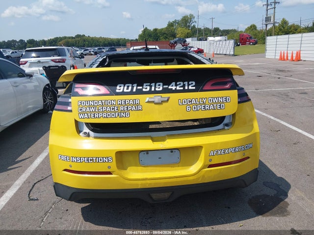2013 Chevrolet Volt მანქანა იყიდება აუქციონზე, vin: 1G1RD6E40DU145153, აუქციონის ნომერი: 45792893