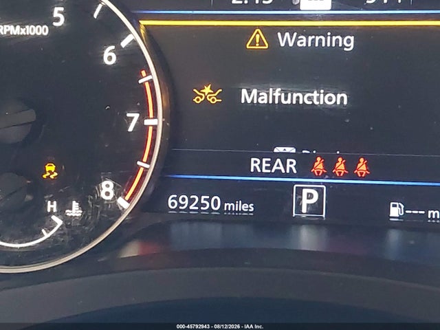 1N4BL4DW4PN315568 Nissan Altima Sv Intelligent Awd