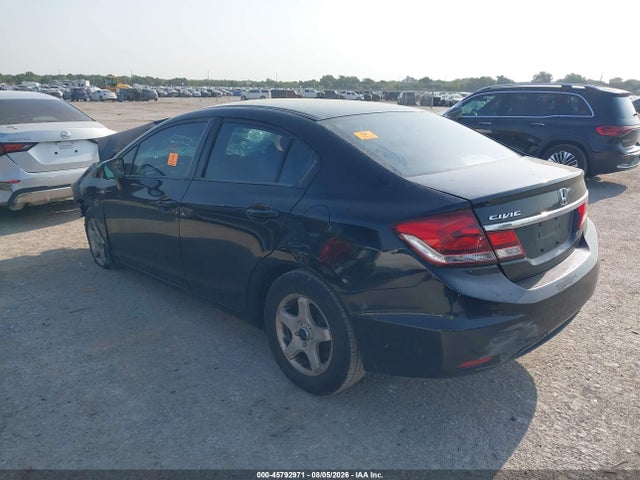 45792971 :رقم المزاد ، 2HGFB2F55FH525015 vin ، 2015 Honda Civic Lx مزاد بيع