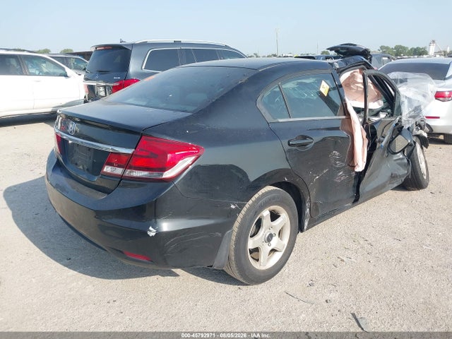45792971 :رقم المزاد ، 2HGFB2F55FH525015 vin ، 2015 Honda Civic Lx مزاد بيع