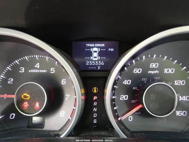 2010 Acura Tl 3.7 მანქანა იყიდება აუქციონზე, vin: 19UUA9F50AA004987, აუქციონის ნომერი: 45792999