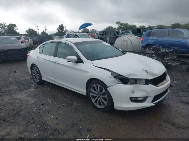 45793030 :رقم المزاد ، 1HGCR2F50EA249032 vin ، 2014 Honda Accord Sport مزاد بيع