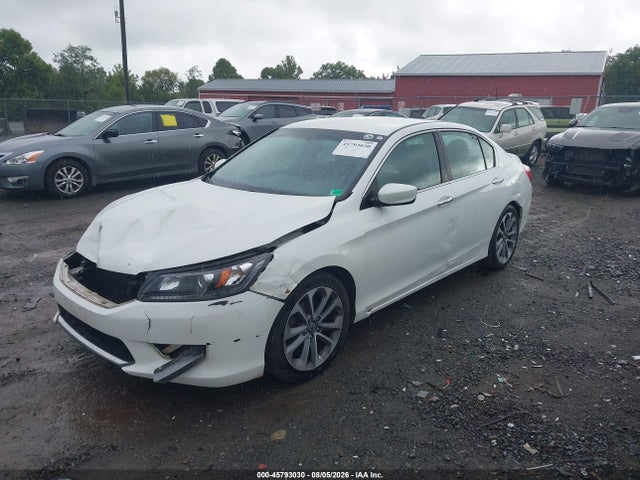 2014 Honda Accord Sport მანქანა იყიდება აუქციონზე, vin: 1HGCR2F50EA249032, აუქციონის ნომერი: 45793030