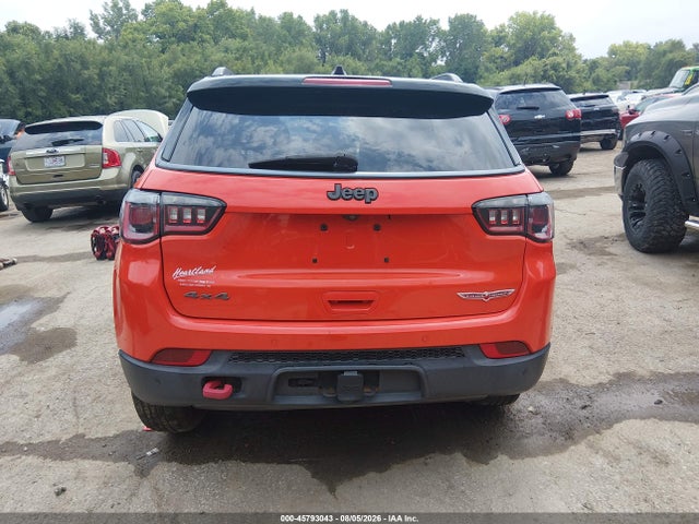 Aukcja sprzedaży 2017 Jeep New Compass Trailhawk 4x4, vin: 3C4NJDDB7HT628965, numer aukcji: 45793043