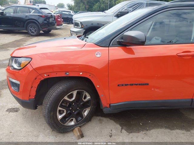 Aukcja sprzedaży 2017 Jeep New Compass Trailhawk 4x4, vin: 3C4NJDDB7HT628965, numer aukcji: 45793043