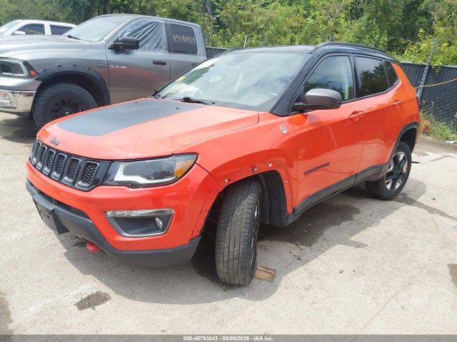 Aukcja sprzedaży 2017 Jeep New Compass Trailhawk 4x4, vin: 3C4NJDDB7HT628965, numer aukcji: 45793043