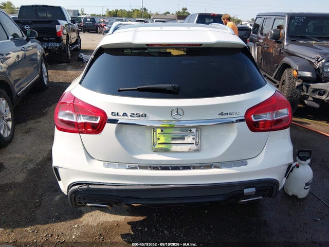 45793052 :رقم المزاد ، WDCTG4GB2HJ319097 vin ، 2017 Mercedes-benz Gla 250 4matic مزاد بيع