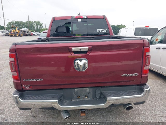 45793110 :رقم المزاد ، 1C6SRFJT7MN751543 vin ، 2021 Ram 1500 Laramie  4x4 5'7 Box مزاد بيع