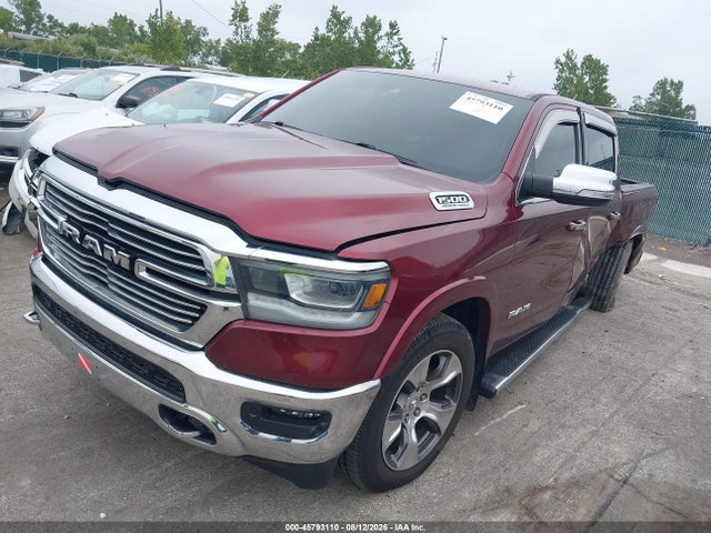 45793110 :رقم المزاد ، 1C6SRFJT7MN751543 vin ، 2021 Ram 1500 Laramie  4x4 5'7 Box مزاد بيع
