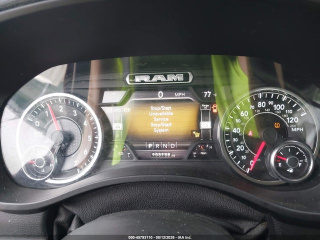 45793110 :رقم المزاد ، 1C6SRFJT7MN751543 vin ، 2021 Ram 1500 Laramie  4x4 5'7 Box مزاد بيع