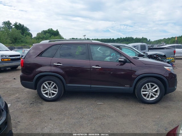 Продаж на аукціоні авто 2014 Kia Sorento Lx, vin: 5XYKTCA67EG489051, номер лоту: 45793129