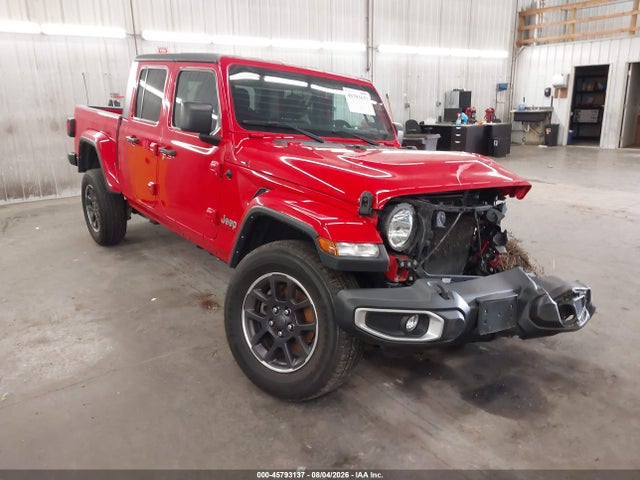 45793137 :رقم المزاد ، 1C6HJTFG2PL539970 vin ، 2023 Jeep Gladiator Overland 4x4 مزاد بيع