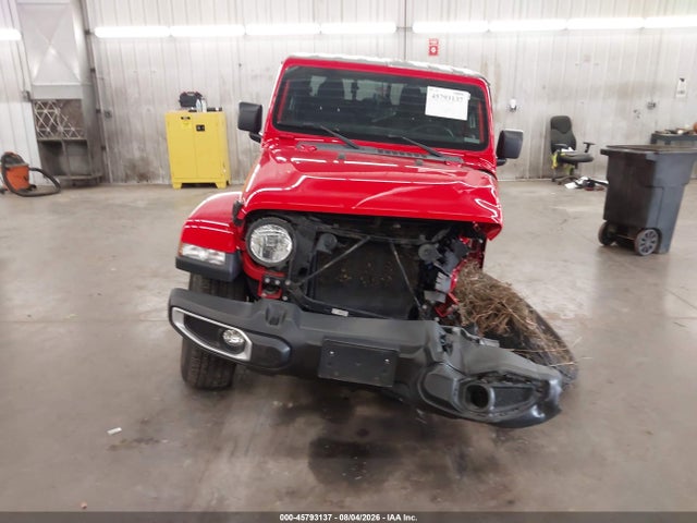 45793137 :رقم المزاد ، 1C6HJTFG2PL539970 vin ، 2023 Jeep Gladiator Overland 4x4 مزاد بيع