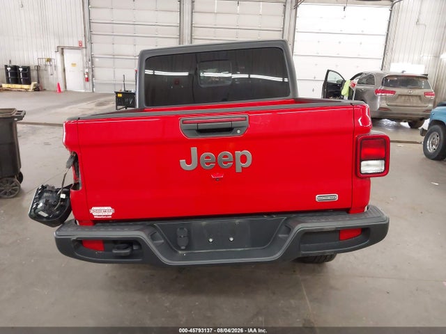 45793137 :رقم المزاد ، 1C6HJTFG2PL539970 vin ، 2023 Jeep Gladiator Overland 4x4 مزاد بيع
