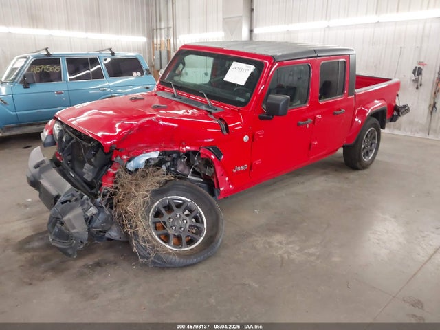 45793137 :رقم المزاد ، 1C6HJTFG2PL539970 vin ، 2023 Jeep Gladiator Overland 4x4 مزاد بيع