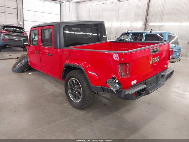 45793137 :رقم المزاد ، 1C6HJTFG2PL539970 vin ، 2023 Jeep Gladiator Overland 4x4 مزاد بيع