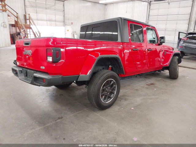 45793137 :رقم المزاد ، 1C6HJTFG2PL539970 vin ، 2023 Jeep Gladiator Overland 4x4 مزاد بيع