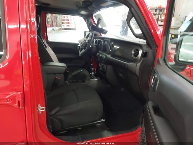 45793137 :رقم المزاد ، 1C6HJTFG2PL539970 vin ، 2023 Jeep Gladiator Overland 4x4 مزاد بيع