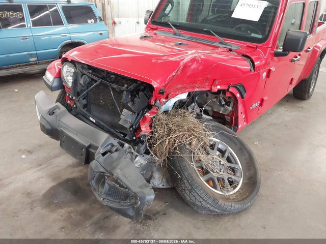45793137 :رقم المزاد ، 1C6HJTFG2PL539970 vin ، 2023 Jeep Gladiator Overland 4x4 مزاد بيع