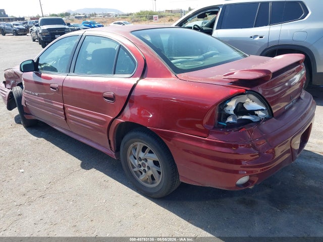 Продажа на аукционе авто 2001 Pontiac Grand Am Se1, vin: 1G2NF52E91M515846, номер лота: 45793138