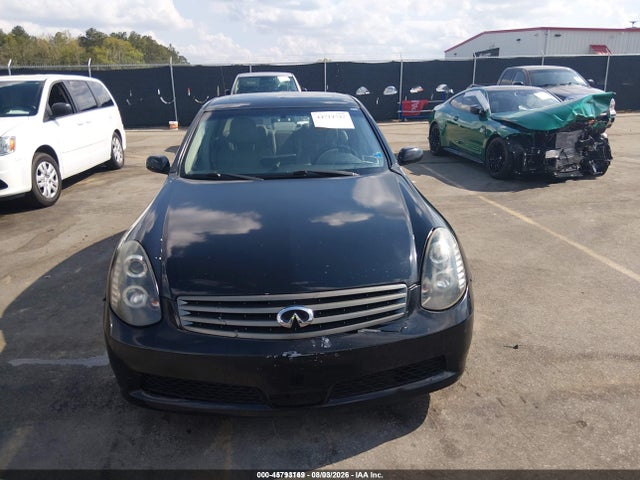 Продаж на аукціоні авто 2006 Infiniti G35, vin: JNKCV51E26M502580, номер лоту: 45793169